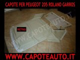 cappotta capote peugeot 205 roland garros cabrio cappottina prezzo vendo