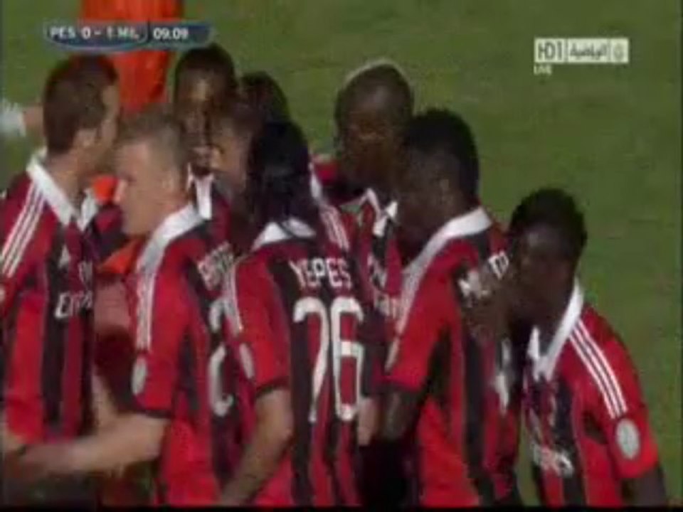 Pescara 0 × 1 AC Milan = 9' Mario Balotelli - PK | بيسكارا 0 × 1 ميلان = د9 ماريو بالوتيلي - ركلة جزاء