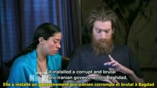 Tomas Young, vétéran de la guerre en Irak, lit une lettre à l'attention de W.Bush et Cheney.