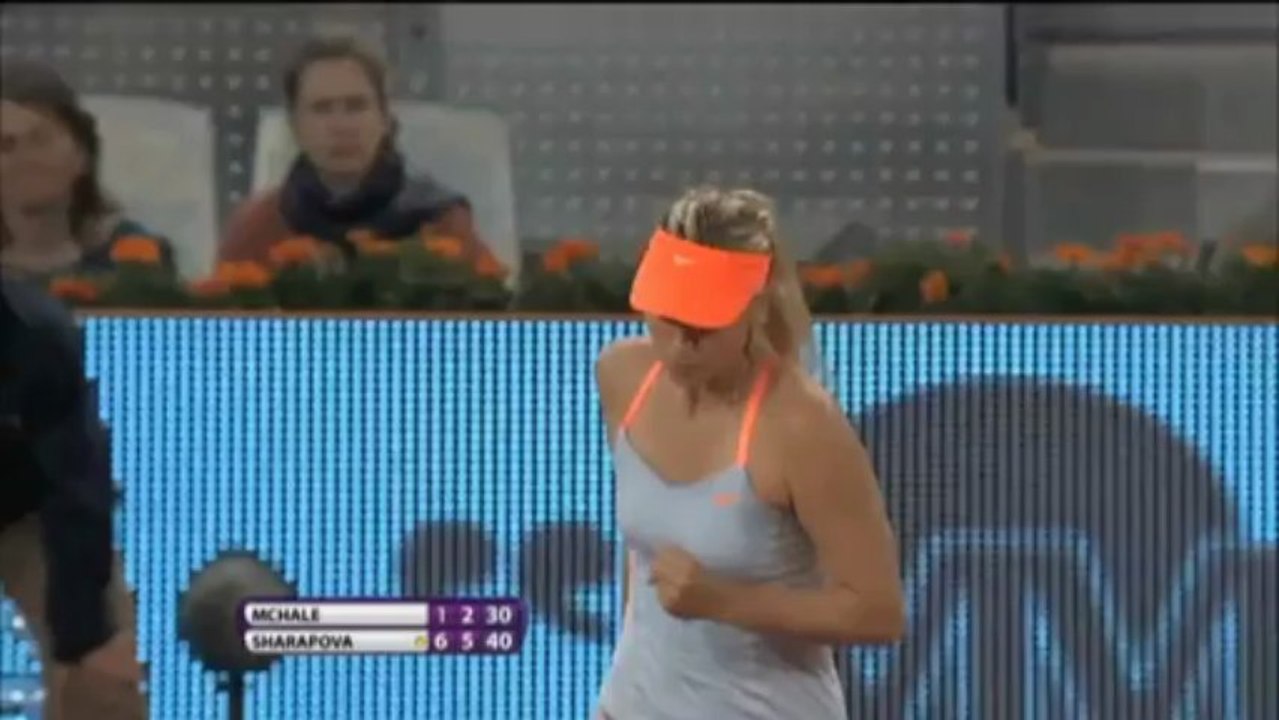 Madrid: 18. Sieg in Folge! Scharapowas Serie hält an