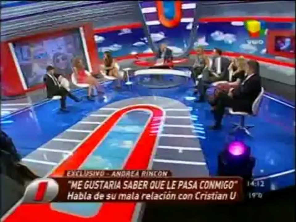 Pronto.com.ar Andrea Rincón enfurecida con Cristian U 2