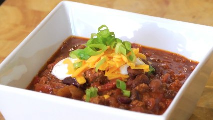How to make beef chili