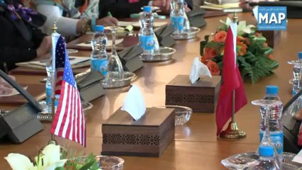 Youssef Amrani reçoit une délégation du Conseil de Chicago pour les Affaires Globales