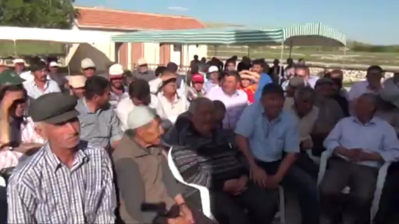 CİHANBEYLİ İNSUYU- PINARBAŞI PANKOBİRLİK GENEL BAŞKANI   RECEP KONUK  KONUŞMLARI