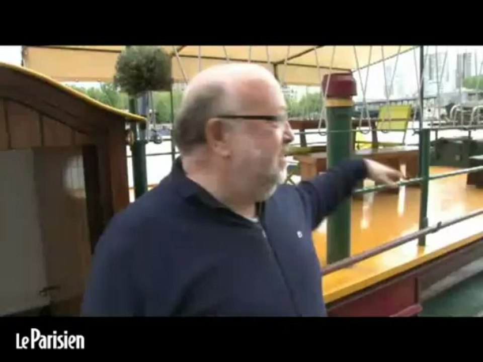 Crue de la Seine : les « pénichards » parisiens pas vraiment inquiets