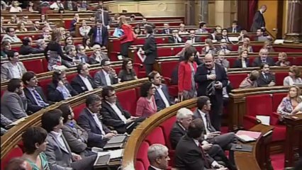 El TC suspende provisionalmente el acuerdo soberanista catalán