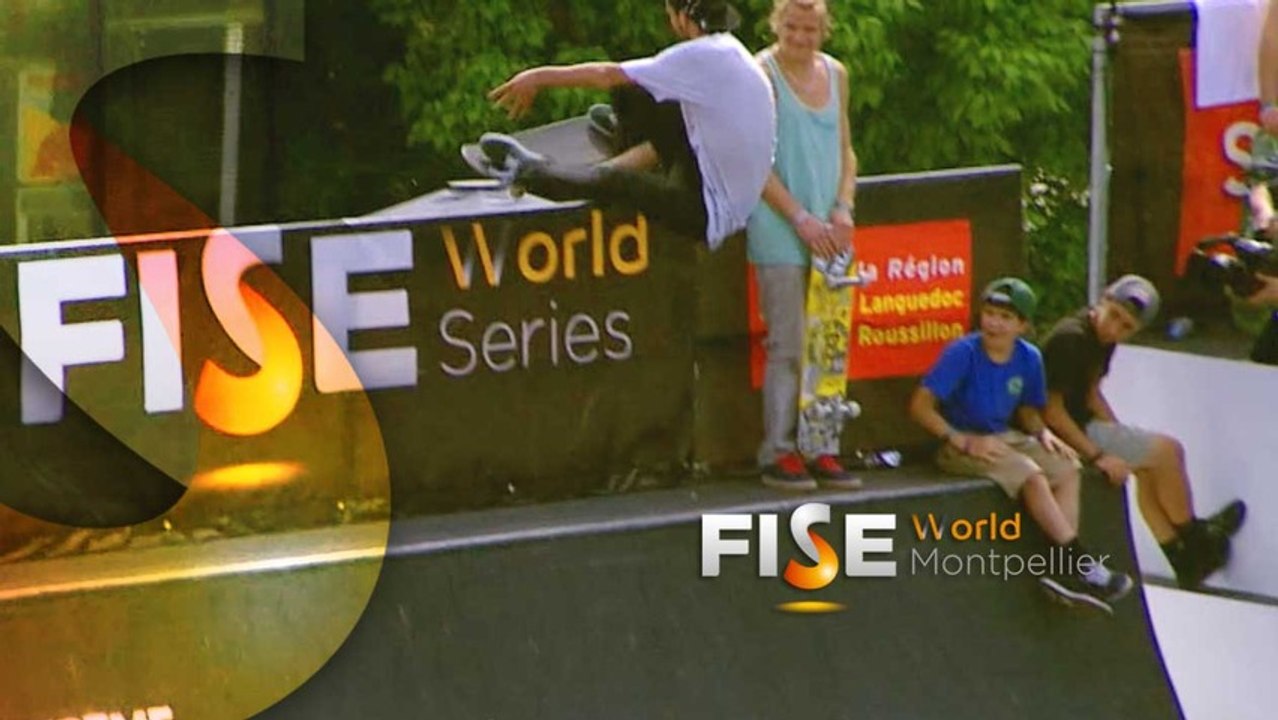 Julien Bechet - 1st place Qualif - Skate - FISE World Montpellier 2013