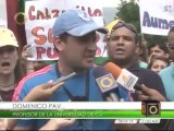 Trabajadores universitarios marchan en Carabobo por mejoras salariales y presupuestarias
