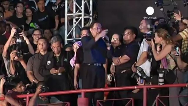 Malaysia opposition holds rally against vote result