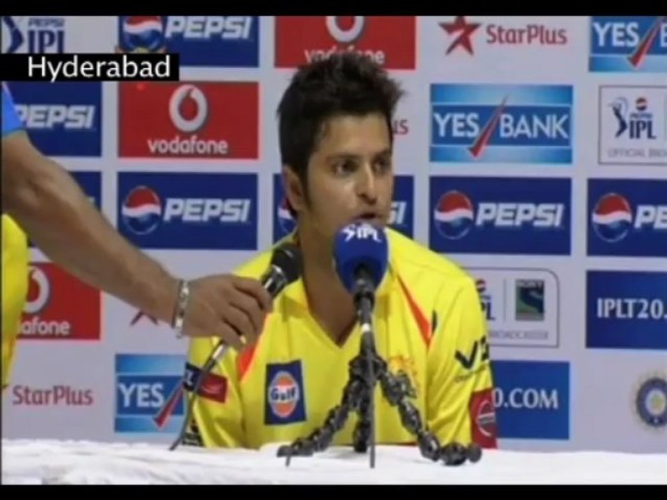 Chennai Super Kings post match press conference08052013