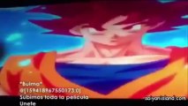 Footage of Transformation to Super Saiyan God - Dragon Ball Z -Battle of Gods