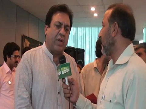 Sohail Ahmad (Azizi)talked with Shakeel Anjum( jeeveypakistan.com)at LCCI