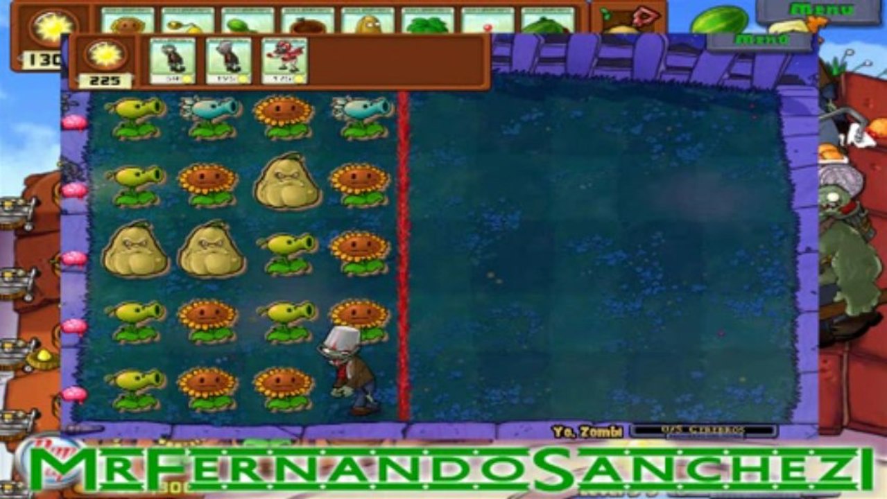 juguemos plantas vs zombies