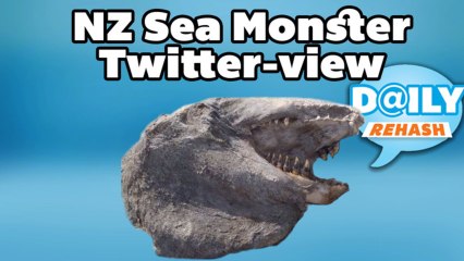 New Zealand Sea Monster Takes Twitter by the Tail! | DAILY REHASH | Ora TV
