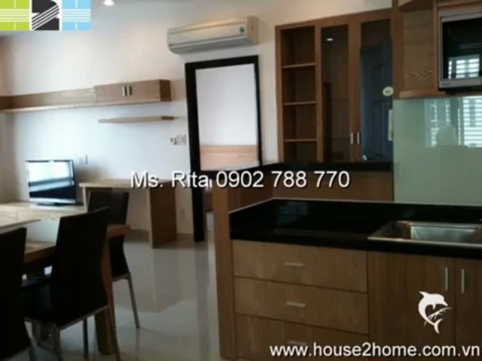 New apartment for rent in Riverside, Phu My Hung, Dist.7, HCMC 1000$_month.