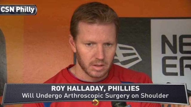 Roy Halladay Addresses Shoulder Injury