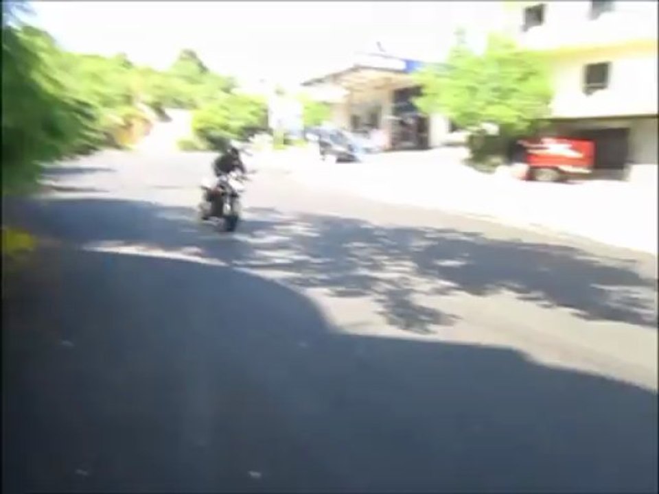 Aprilia shiver in Action -Mountain roads lebanon