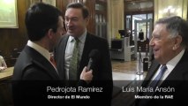 PD en los Premios Paquiro. Entrevistas con Pedrojota Ramírez y Luis María Ansón