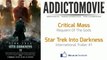 Star Trek Into Darkness - International Trailer #1 Music #1 (Critical Mass - Requiem Of The Gods)
