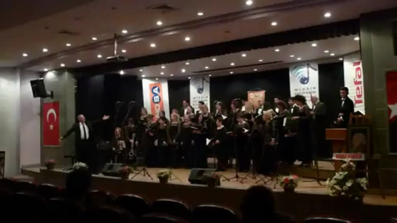 15. Nevit Kodallı  Çoksesli Korolar Şenliği  Mersin Polifonik Korolar derneği yetişkinler Korosu 28.04.2013