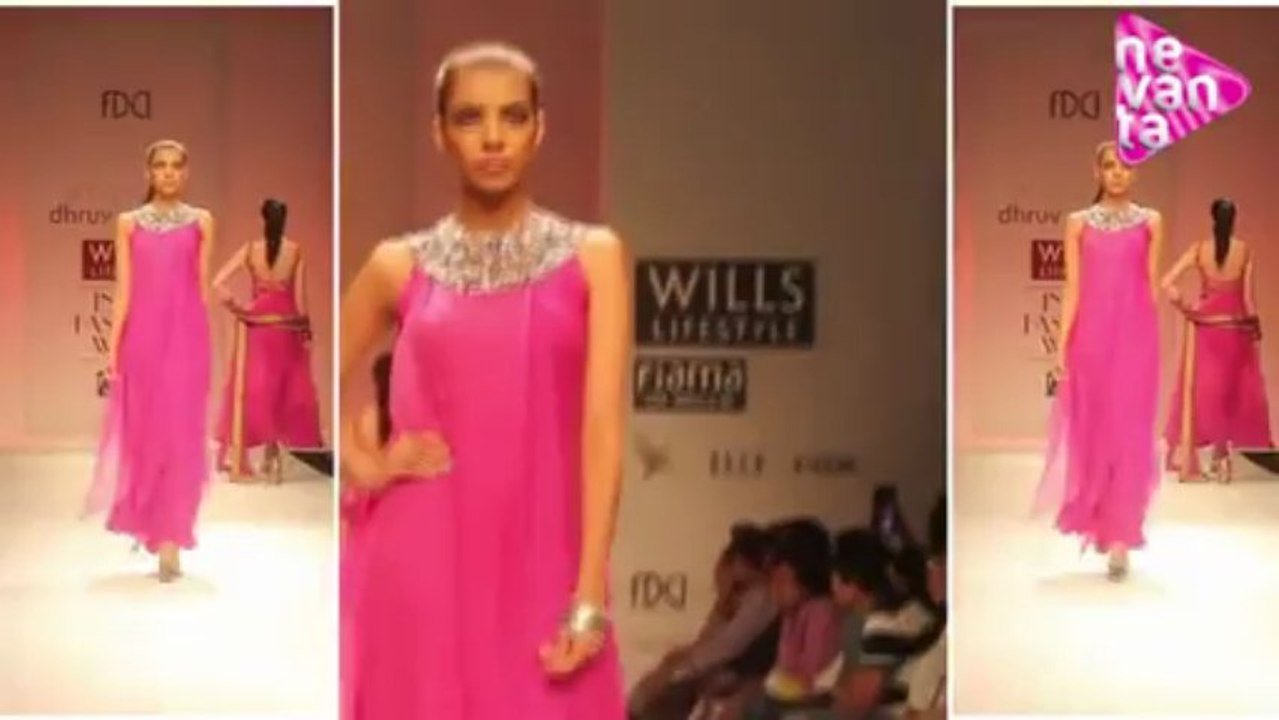 Dhruv and Pallavi @ Wills Lifestyle India Fashion Week AW13