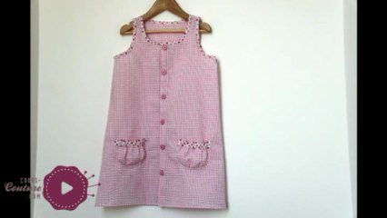 cours de couture - Comment coudre une robe tablier - tuto de couture