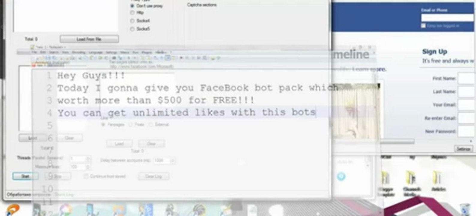 Facebook Bot Pack 2 in 1