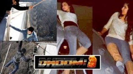 Aamir Khan & Katrina Kaif's Dangerous Stunt's In Dhoom 3 !