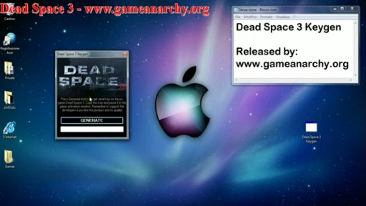 Dead Space 3 CD Key Generator v1.0