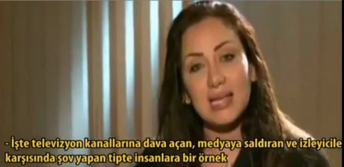 Sunucu önce başını açtı, ardından stüdyoyu terk etti