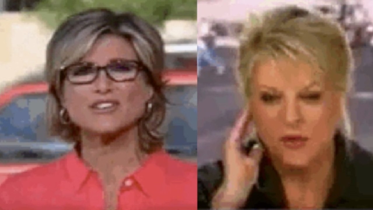 Nancy Grace Caught Faking Satellite Interview