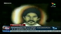 Venezuela conmemora 27 años de la Masacre de Yumare