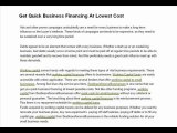 Working Capital Funding – Easy & Quick Funding Option For All Small Business Needs