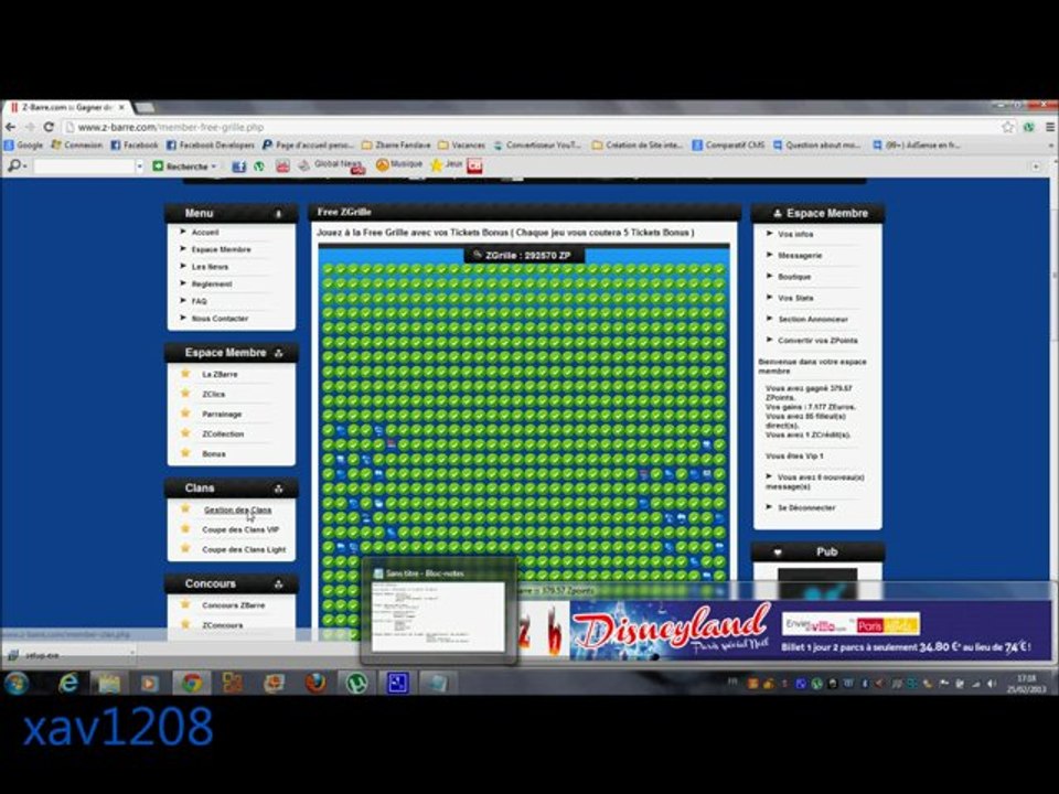 Gagner de l'argent avec la Zbarre sur internet gratuitement