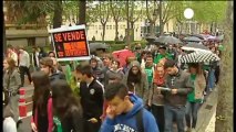Spagna: sciopero generale di studenti e insegnanti...