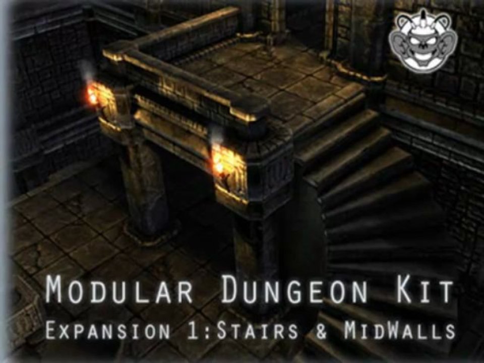 Modular Dungeon Kit for Unity