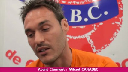 Avant Clermont/Berrichonne : M. Caradec