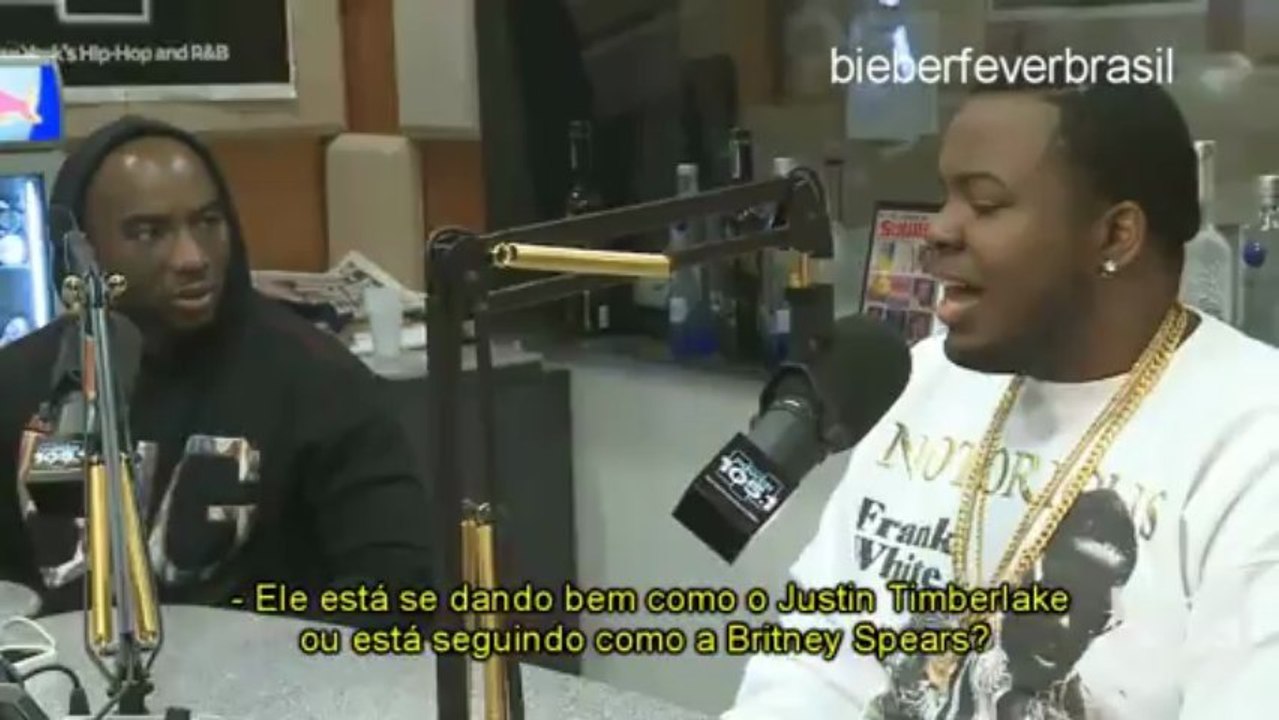 Sean Kingston fala sobre Justin Bieber