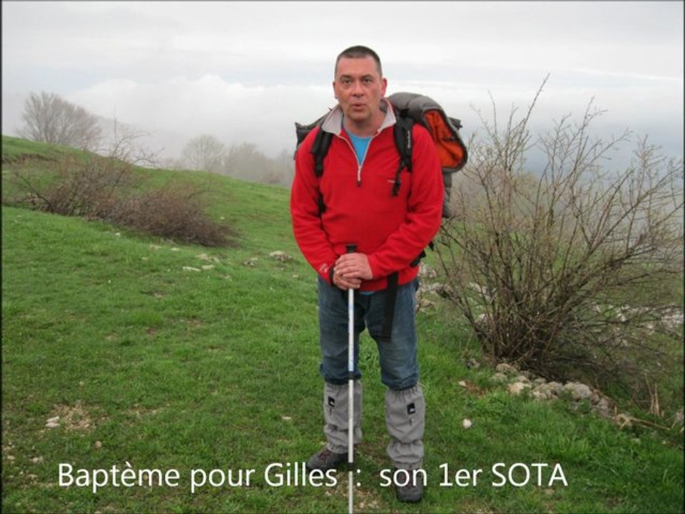 SOTA CRET DE LA GOUTTE LE 9 MAI 2013  F4OQU F4GLD F0FNC JN26WD F/JU-004