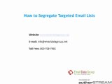 Targeted Email Lists