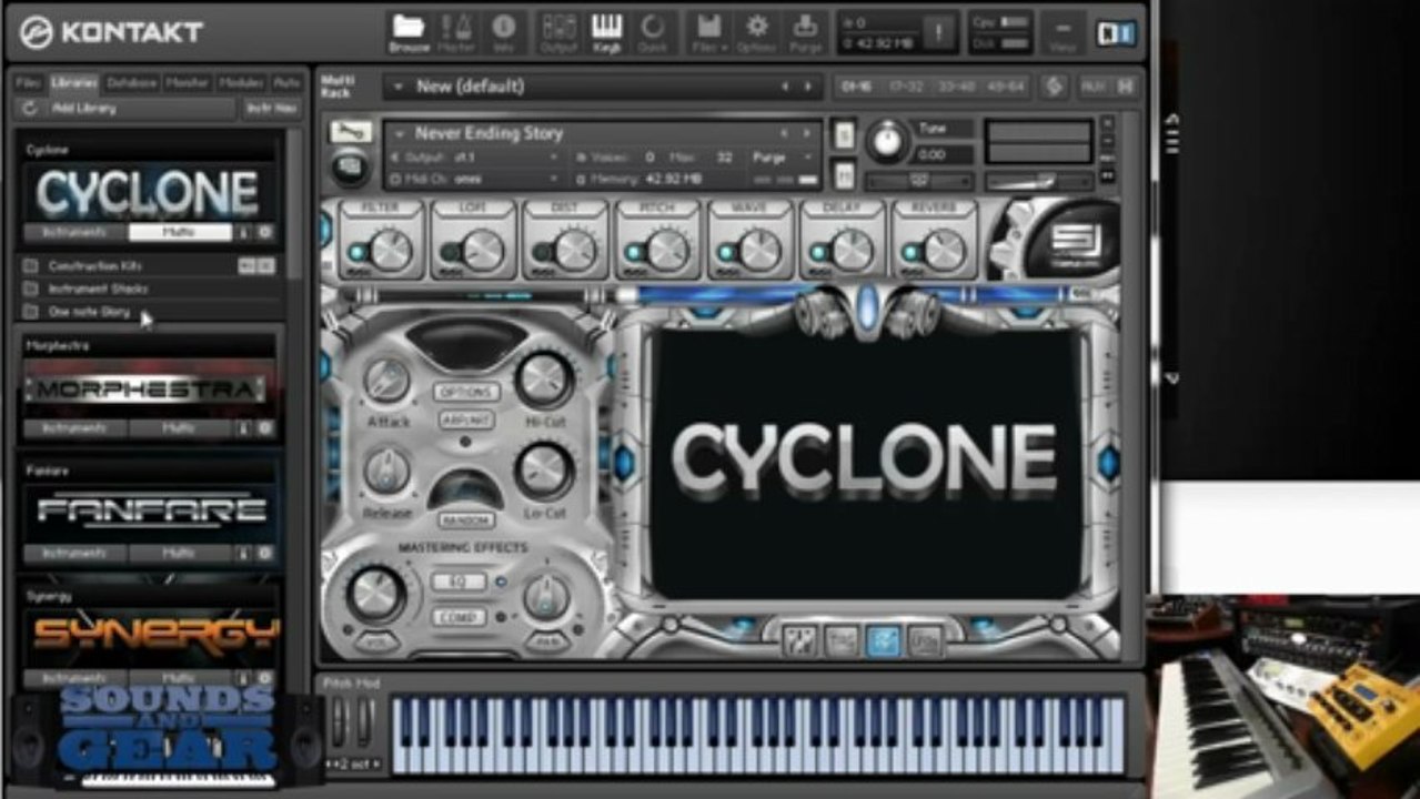 Sample Logic Cyclone synth library review