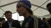David Luiz pre Chelsea vs Benfica
