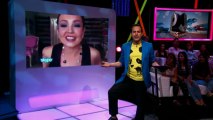 Thalía desde su closet en vivo reaccionó a sus nominaciones a Premios Juventud 2013