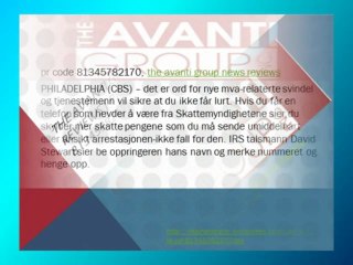 The Avanti Group News Reviews | pr code 81345782170