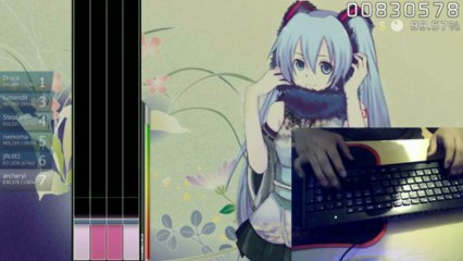 osu mania! - Shiroi Yuki no Princess ha... - Hatsune Miku