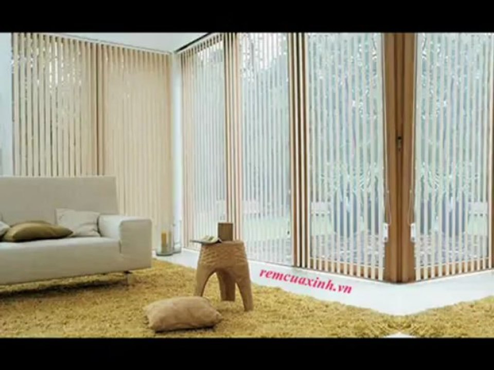 Rèm cửa lá dọc| Rèm cửa sổ văn phòng giá rẻ