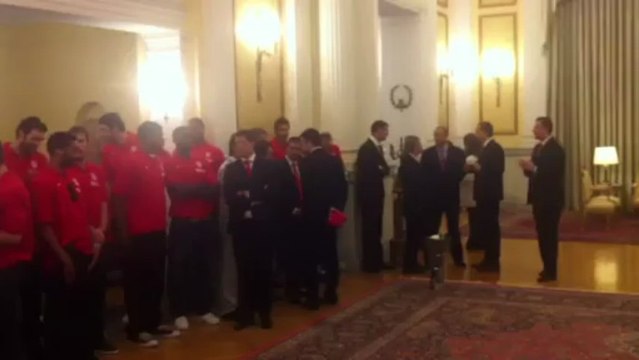Ο Ολυμπιακός στο Προεδρικό Μέγαρο (2)