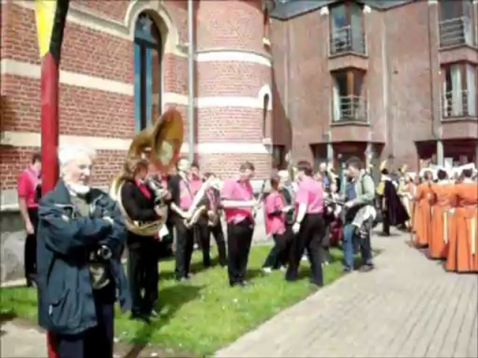 Procession Sainte-Waudru à Frameries Edition 2013