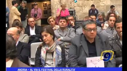 Andria | Al via il Festival della Ruralità