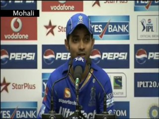 Rajasthan Royals post match press conference